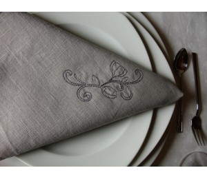 Stickserie - Flowers Line Art